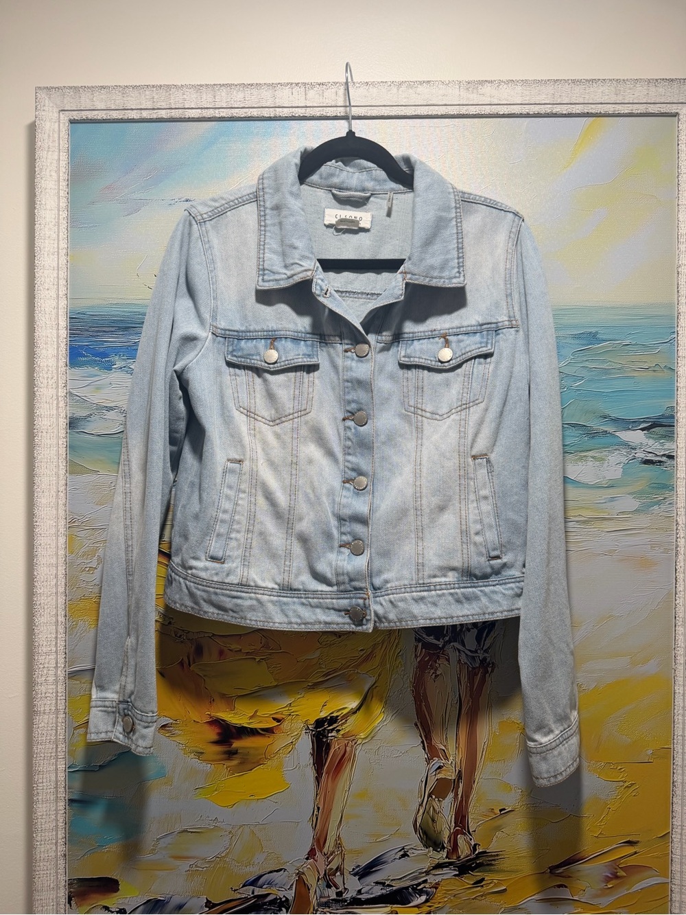 Ci Sono Light Blue Denim Jacket - Classic Jean Coat